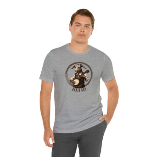 Banjo Dad - Goat Banjo Shirt - Short Sleeve T - Banjo Gift, Fathers Day, Gift for Dad, Banjo Player Gift, Bluegrass Music, Dad Musician Gift